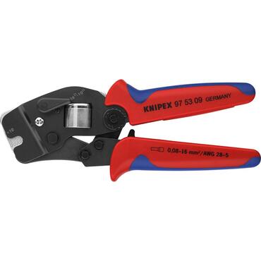 Crimping pliers for end sleeves with square compression 0.08-10 + 16 mm²type 97 53 09
